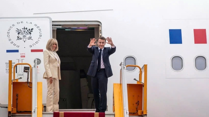 French President Emmanuel Macron concludes state visit to Vietnam